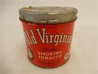 OLD VIRGINIA  SMOKING  TOBACCO 1/2 POUND CAN