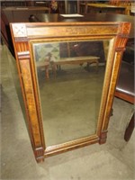 VICTORIAN STYLE FRAMED WALL MIRROR