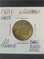1969 West Germany coin