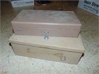 (2) Lock Boxes