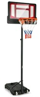 Goplus, Portable Adjustable Height Basketball Net