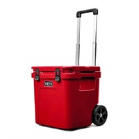 YETI Roadie 48 Rescue Red 48 qt Roller Cooler red