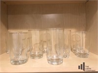Set of 11 Beverage Glasses