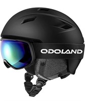 Like new Odoland Ski Helmet and Goggles Set,