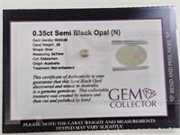 .35ct Semi Black Opal (N)