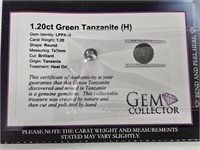 1.20ct Green Tanzanite (H)