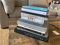 10PC ASSORTED COFFEE TABLE BOOKS