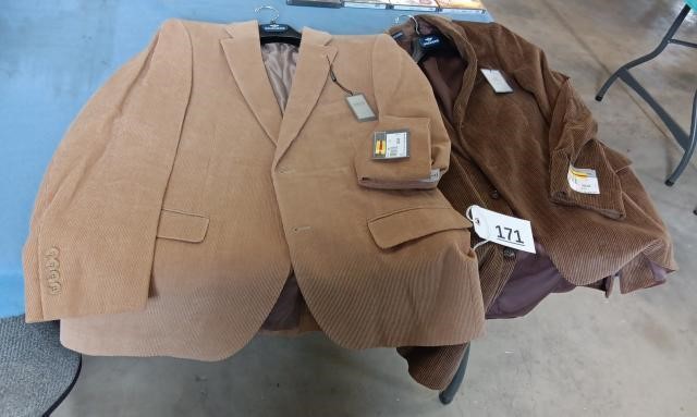 2 New Suit Coats - Size 42R