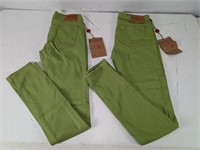 Sz 25 & 26 True Religion Algae Green Pants
