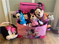 Minnie Mouse box lot of stuff toys