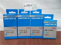3 SHIMANO JUCTION BOXES & (1) JUNCTION PORT
