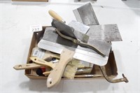 Putty Knives, Saw, Chip Brushes