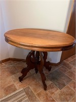 Antique Oval Side Table