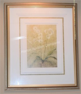 (L) Large Framed Orchid Print - 46x54"