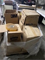 Pallet of 3M Clear Tape