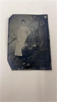 Old tin type picture