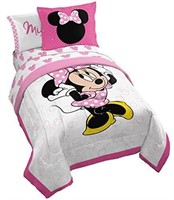 Minnie Mouse XOXO 5 Piece Twin Bed Set