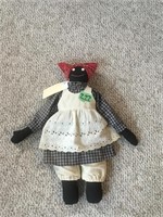 Hand made cloth doll