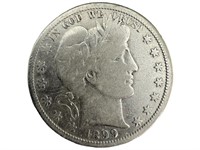 1899 s Barber Silver Half Dollar