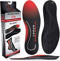 PhysixGear Sport Full Length Orthopedic Inserts-XS