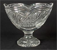 Rare Waterford Crystal Footed Punch Bowl