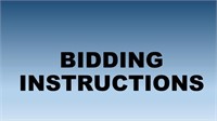 HOW TO REGISTER & BID: *Read, don’t bid here*