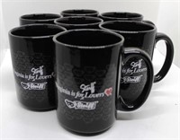 Set of 7 Steiff/Virginia Coffee Mugs