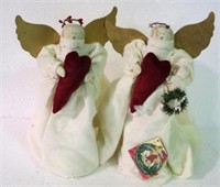 Pair of Angel Tree Toppers