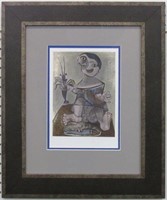 LOBSTER BOY PRINT PLATE SIGN BY PABLO PICASSO