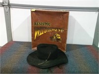 RESISTOL 4X BEAVER COWBOY HAT, 7 1/4