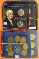 Presidential Dollars and Brass Tokens