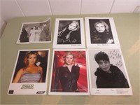 Celebrity Photos, Several are Signed