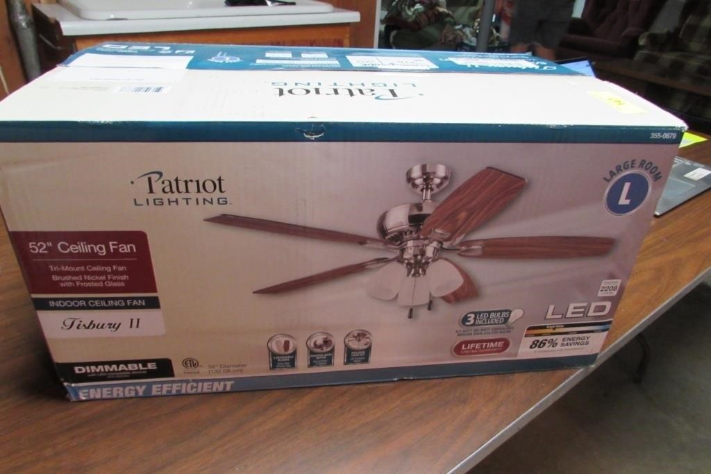 Patriot Lighting Ceiling Fan