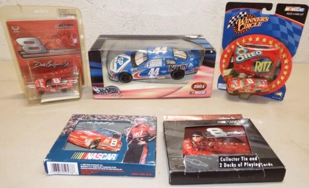 Nascar Die-Cast Cars & Playing Cards