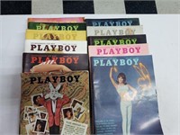 1965 Jan-Nov Playboy Magazines Various Conditions3
