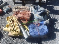 7 Lay flat hoses 4" **BID X 7**