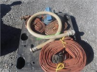 4 Lay Flat Hoses and Rubber Hose