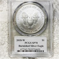 2018-W Silver Eagle PCGS - SP70