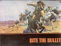 John Alvin Signed Movie Poster “bite The Bullet”