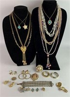 Assortment of Costume Jewelry