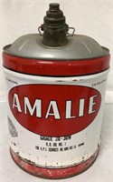 Amalie 5 gallon oil can