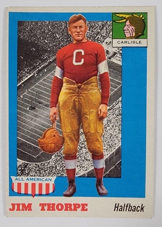 1955 Topps Jim Thorpe All- American Football Card