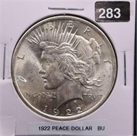 1922 U.S. Silver Peace Dollar