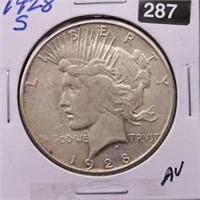 1928-S U.S. Silver Peace Dollar