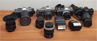 Canon & Minolta Cameras/Lens & Flash