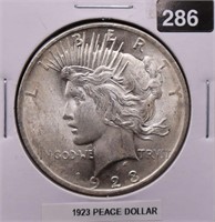 1923 U.S. Silver Peace Dollar