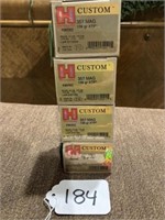 4 Boxes of Hornady 357 158 Grain XTP