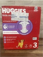 174ct size 3 diapers