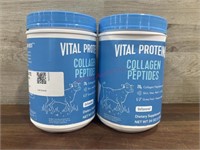 2- 24oz vital protein collagen supplements