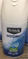 (6)Pcs Schick Hydro Sensitive Shave Gel